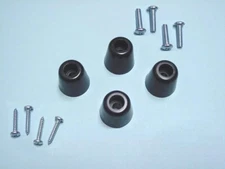 4 Original McIntosh Stereo Audio Feet & Screws (OEM, NOS, USA) also for Marantz