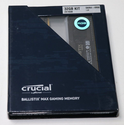 Crucial Ballistix Max RGB 32 GB Kit Ddr4-4400 Cl19 online kaufen