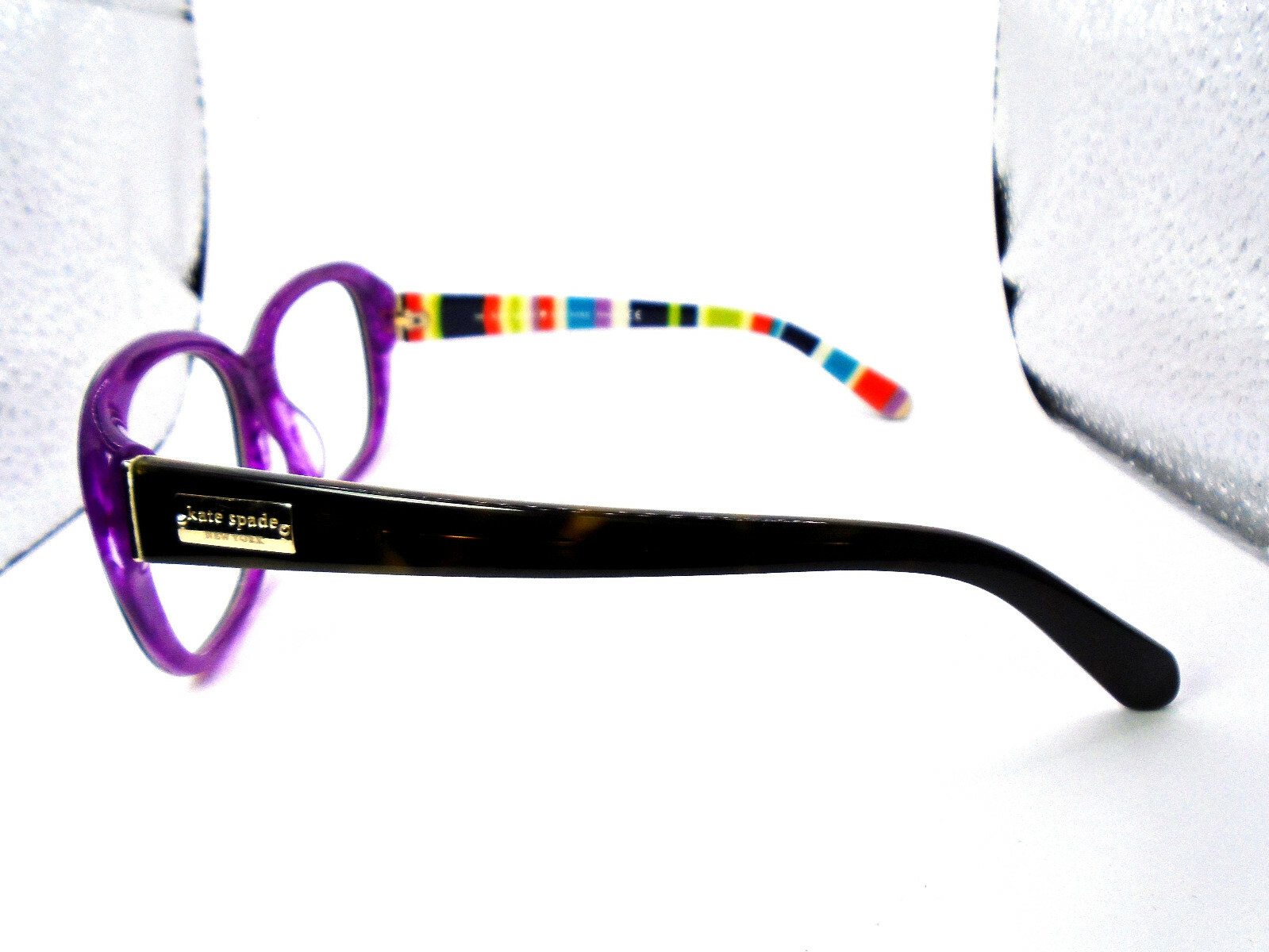 Kate Spade HILDE/P/S X72P Tortoise/Purple 5418135 Sunglasses Frames