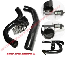 Intercooler Pipe Tube Hot Cold Side Kit for 99.5-03 Ford 7.3L Powerstroke Diesel
