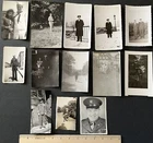 Vintage Men In Uniform Family Life WWII Soldiers Sailors Navy Army 13 Photo Lot