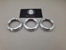 06-15 Mazda Miata MX5 HVAC Control Rings Set of 3 CNC Tooled Retro Vintage Rare