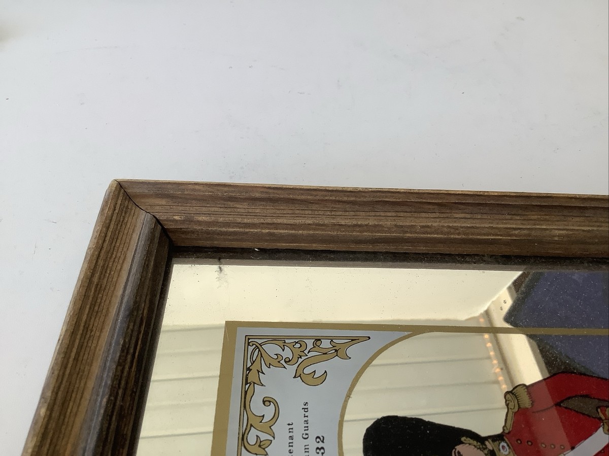 Vintage Collectible Coldstream Special Dry London Gin Mirror 33 X