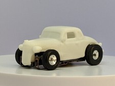 New 1937 Street Rod Coupe Body Only For Aurora Slimline Chassis Resin 3D Printed