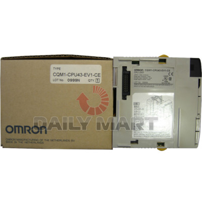 Brand New In Box Omron CQM1-CPU43 -EV1-CE CQM1CPU43-EV1CE PLC Module