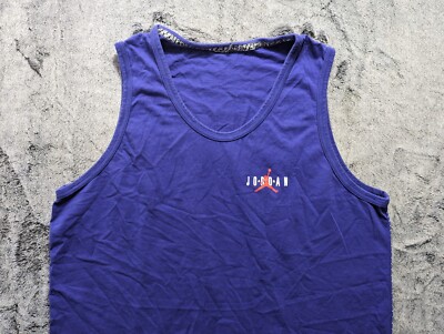 Air Jordan Tank Top Men's Size 2XL Purple | eBay