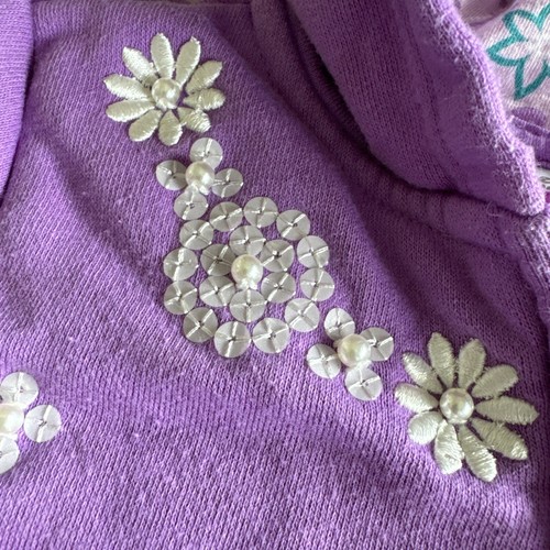 Disney Princess Girl's Jasmine (Aladdin) Full Zip Hooded Jacket SZ 5/6 - Picture 4 of 6