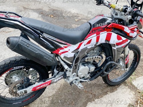 FULL GRAPHIC TEMPLATE FOR RALLY 300 VOGE 300 LONCIN HJ RALLY 300 - Picture 6 of 6