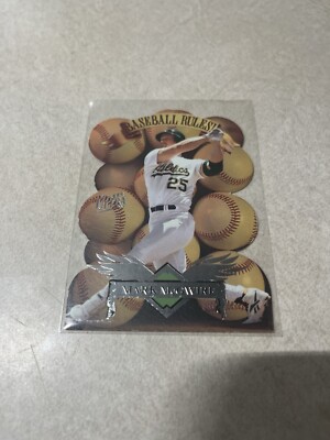 1997 Fleer Ultra Baseball Rules Mark McGwire #6