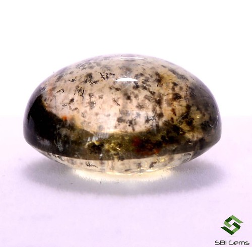 9.60 Cts Certified Natural Aquamarine Cabochon 14x12 mm Untreated Loose Gemstone - Picture 6 of 6