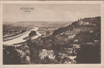 Postcard * Würzburg-Maintal (AB) 70663