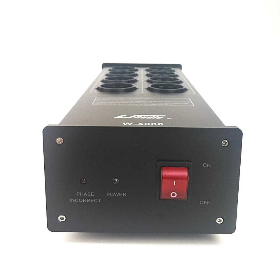 W-4000 Power Conditioner Power Purifier Audio Noise Power Filter with EU outlet - Image 3 of 4