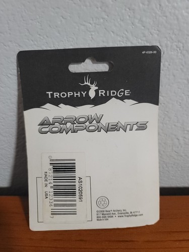 Trophy Ridge FIELD POINTS AS1020591 Archery Practice Tips FP 5/16D 90G 12-CD - Picture 2 of 2