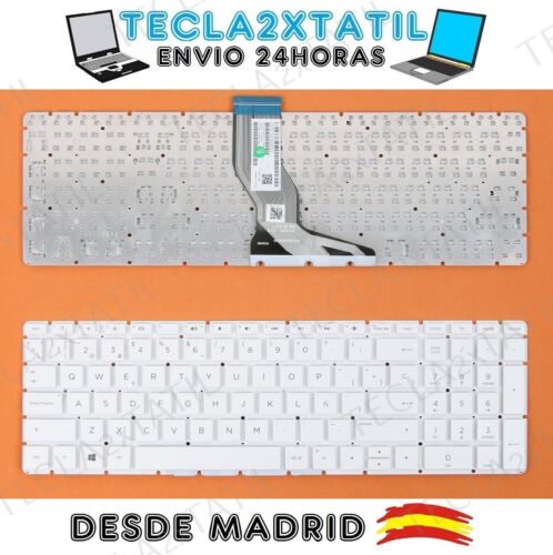 teclado para portatil hp 15-BS155NS 15-BS524NS 15-BS526NS 15-bs100ni sp blanco - Imagen 1 de 1
