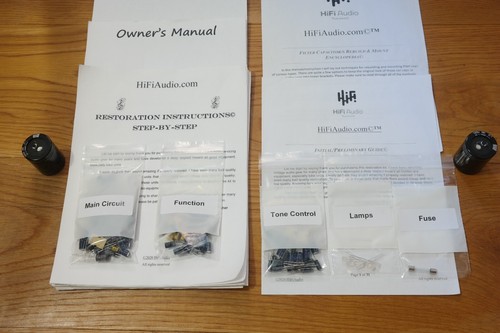 Yamaha CA-810 rebuild restoration recap service kit repair filter capacitor - Picture 3 of 8