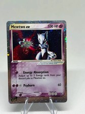 Pokémon Mewtwo ex Holo 101/109 Ruby and Sapphire DOUBLE SWIRL - INCREDIBLE COND on eBay