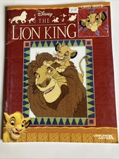 Leisure Arts Leaflet #3559 Disney The Lion King Cross Stitch Patterns Booklet
