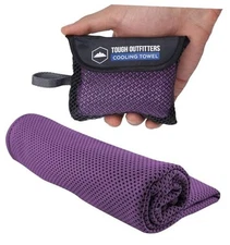  Cooling Towel - Cooling Towels for Neck & Face - Ice Wrap & Single Pack Purple