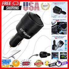 Starlink Mini Car Adapter 12V to 24V DC Step Up Converter with 60W Car Cigare...