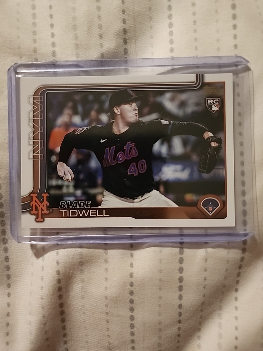 Blade Tidwell 2025 Topps Update Golden Mirror Variation US22 Mets RC Rare SSP 🔥