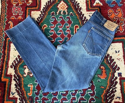 Vintage 1970s Levi's Orange Tab 630 Jeans W34 / L30.5