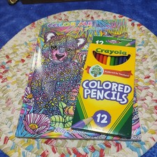 Color Me Lisa Frank Coloring Book Including 12 pack Crayola Colored Pencils