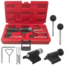 Crank Cam Timing Belt Tool + Case for VW 1.2 1.4 1.9 2.0 TDi Audi Diesel Engine