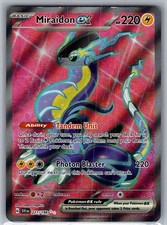 Miraidon ex 227/198 Ultra Rare Scarlet & Violet Pokemon Near Mint