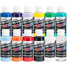 Createx 11 COLOR OPAQUE SET Airbrush Paint Colors