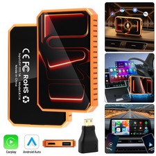 Wireless Carplay WIFI AI box Android Auto Adapter Converter w/ Netflix YouTube