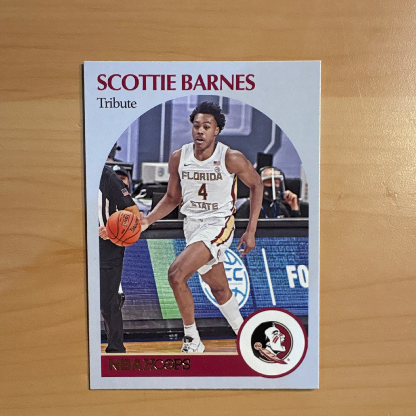 Panini 2021-22 Chronicles Draft Picks Hoops Retro Scottie Barnes #57 Rookie