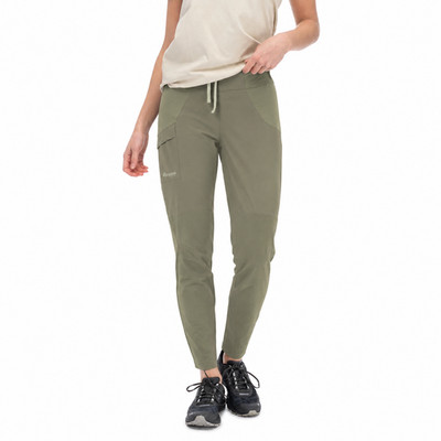 Bergans 8621 Floyen Damen Outdoor Wander Softshell Hose Grün Khaki Hose