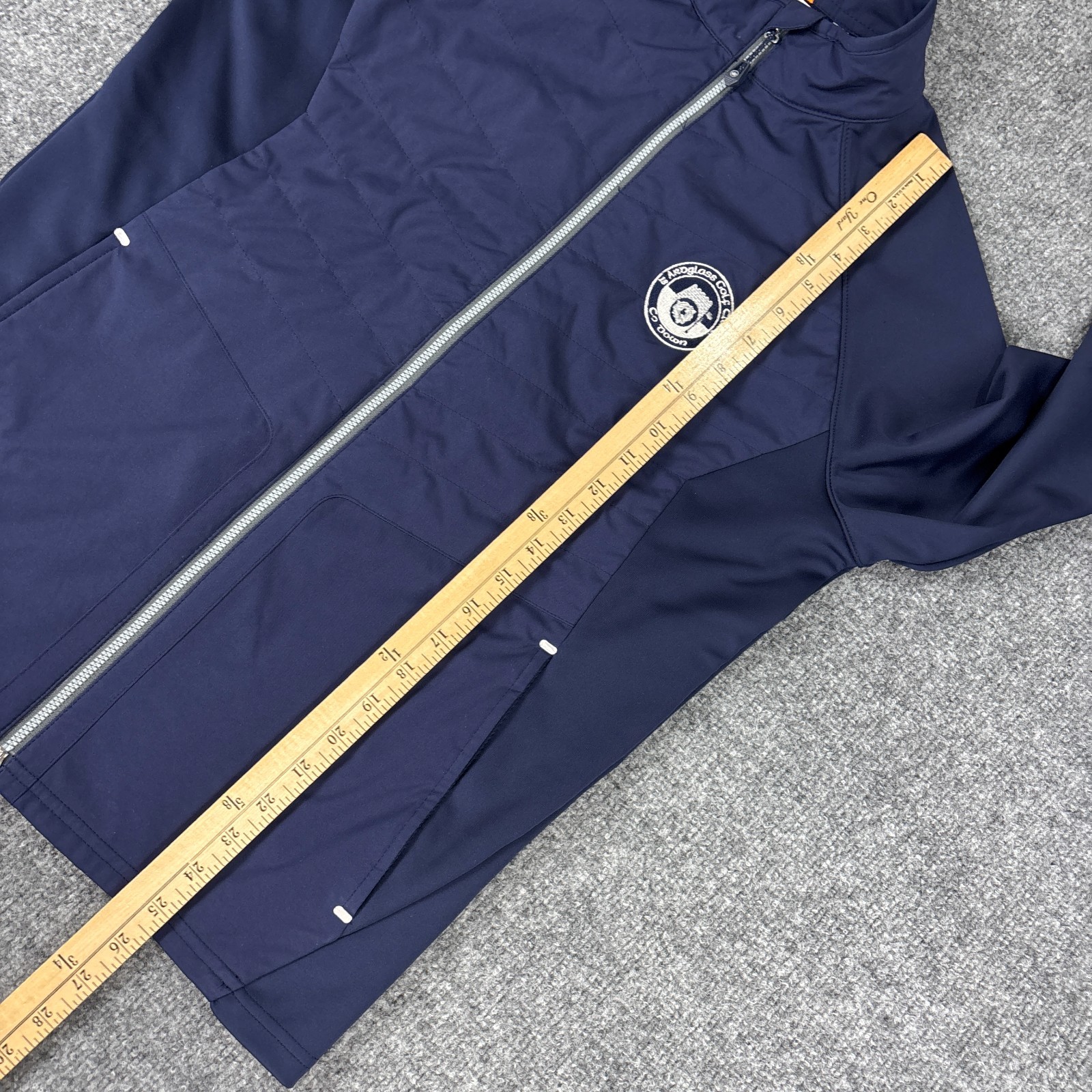 PETER MILLAR Full Zip JACKET Size Small Ardglass … - image 6