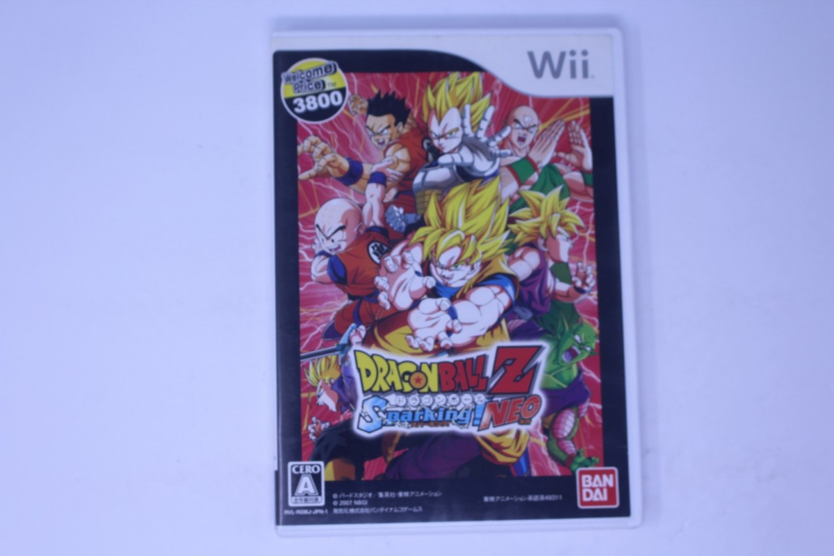 Dragon Ball Z Sparking! NEO Nintendo Wii (Japan) JPN(Region Dragon Ball Z Sparking! NEO Nintendo Wii (Japan) JPN(Region
