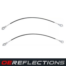 Set of 2 NEW Rear Tailgate Cables Straps for 1976-1986 JEEP CJ7 81-85 Scrambler