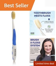 Dr. Plotka's Soft Flossing Toothbrush for Sensitive Teeth - Gentle  Ultra Clean