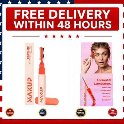 Makup Beauty Brow Sculpt Gel Wax Hybrid Clear Matte Vegan