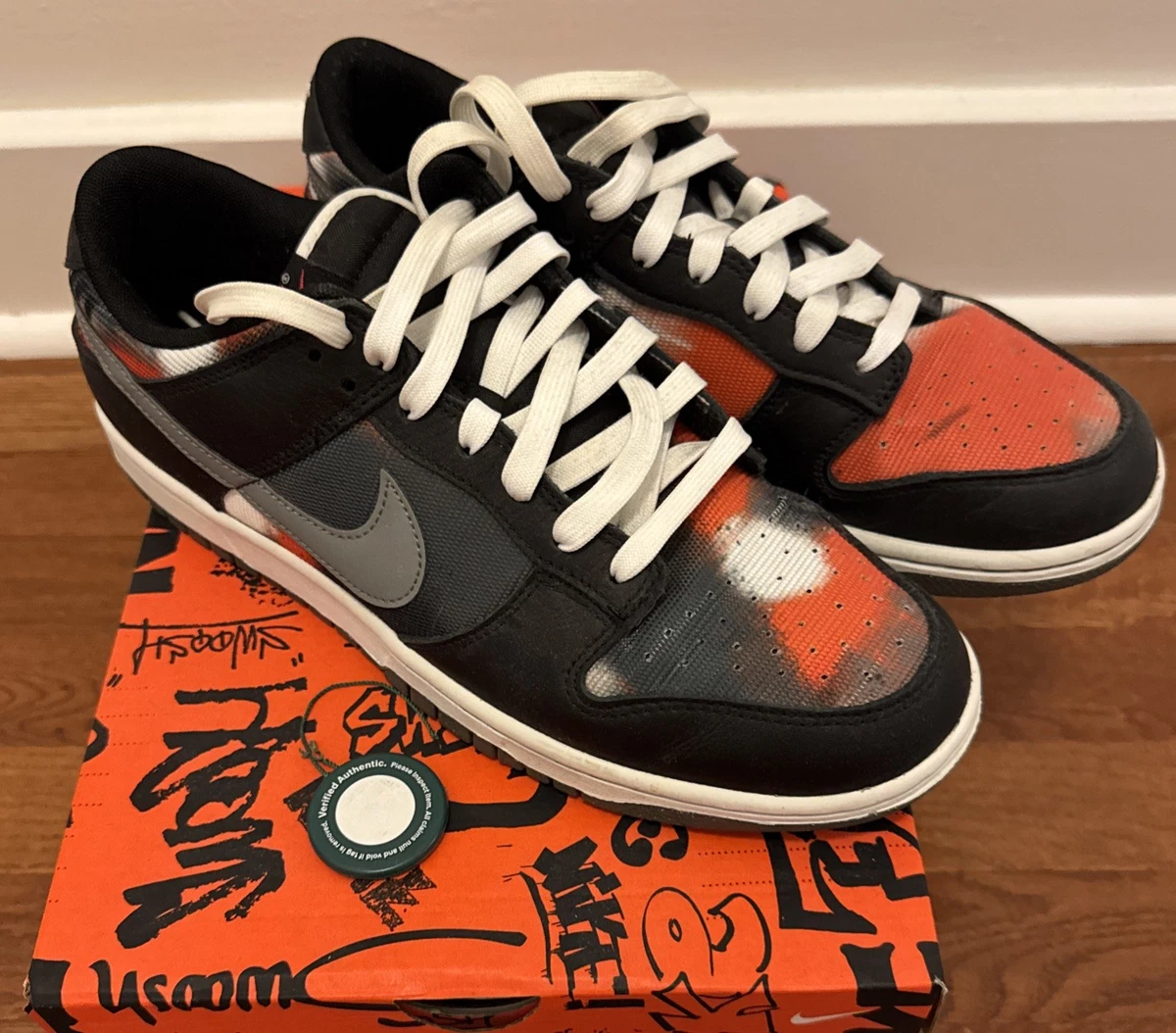 Las mejores ofertas en Nike Dunk Low Graffiti Pack - Black Red | eBay