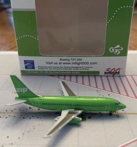 1:500 InFlight 500 Zip Airlines 737-200  (GREEN) C-GCPN IF5732017 VERY RARE
