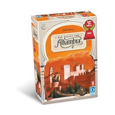 Queen Games Boardgame Alhambra (Small Box Ed, German Ed) Box VG+/NM