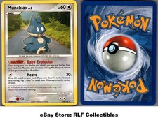 2007 Pokemon, Diamond & Pearl , #33/130 Munchlax Lv. 8, Rare on eBay