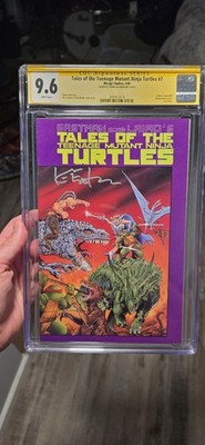 Takes Of The Teenage Mutant Ninja Turtles #7 (86) Signed - Kevin Eastman CGC 9.6