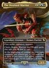[1x] The Destined Warrior - Foil - Borderless Near Mint, English UB: Final Fanta