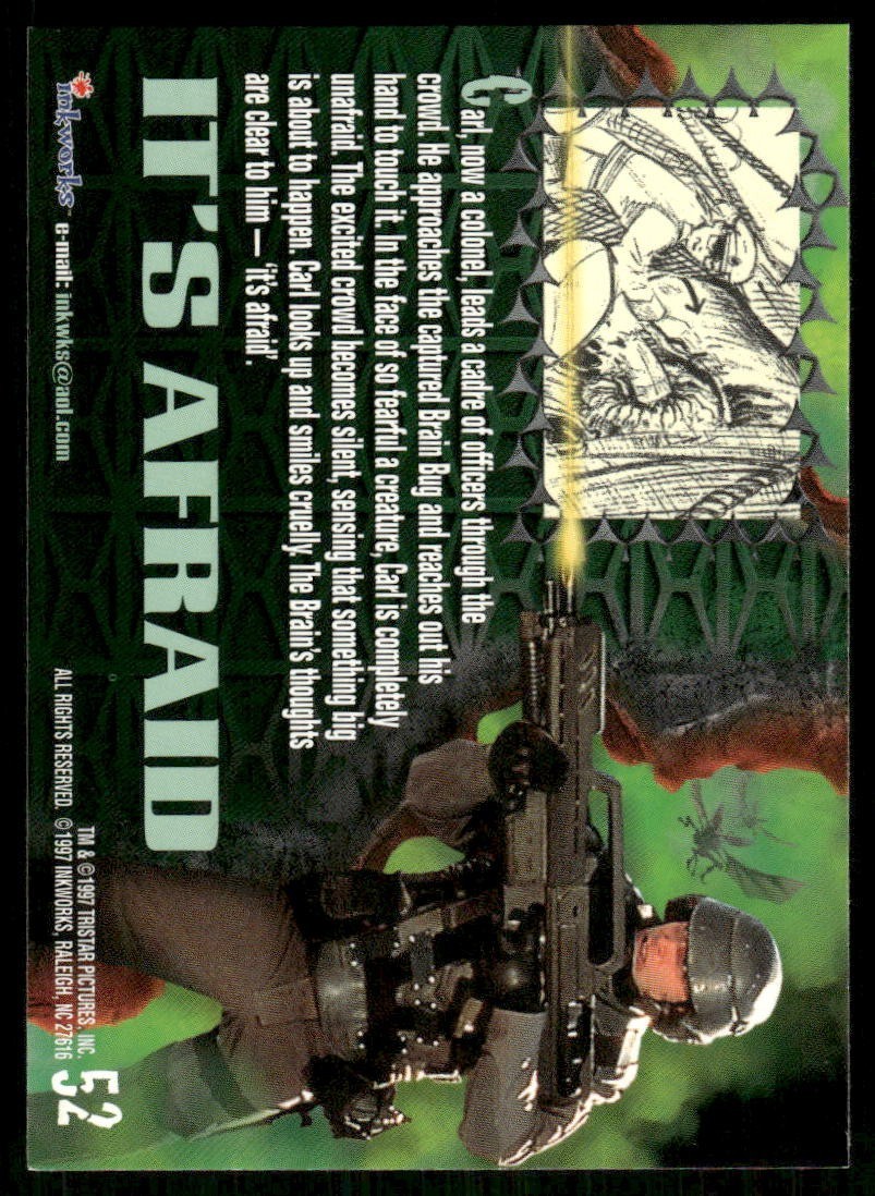 Starship Troopers 1997 Sci-Fi Movie Inkworks Card #52 (NM) | eBay