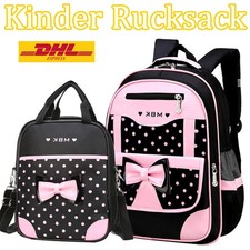 2tlg Schulranzen Tornister Rucksack Sport Mädchen Kinder Schulrucksack Rosa DE