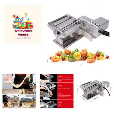 #ad #ad Easy Clean Electric Pasta Machine Adjustable Thickness amp; Accessories Included $122.99