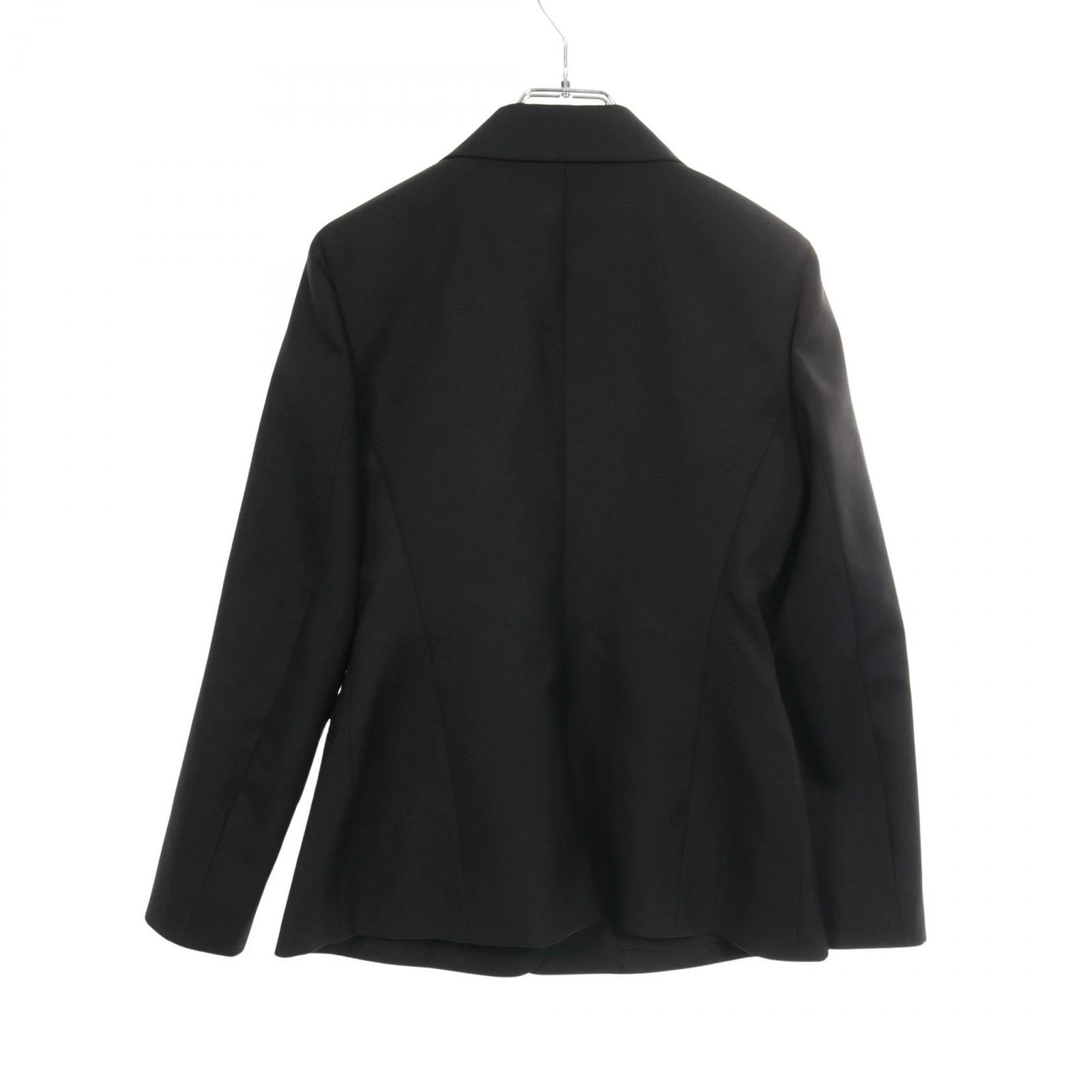 Christian Dior D UNIFORME Tailored Jacket Clothing Outer Wool Women's Black 1UIV thumbnail 2
