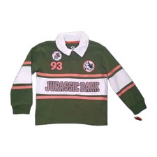 Jurassic Park Shirt Rugby Boys Sz 5t Sweatshirt Winter Warm School Fall Festival