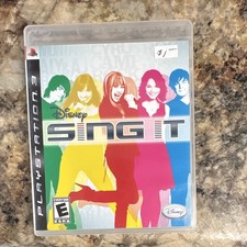 Disney Sing It pS3 Original Case No Manual PlayStation 3