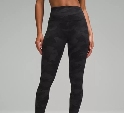 Wunder Train Leggings mit hohem Bund 71 cm Lululemon Leggings Navy training 